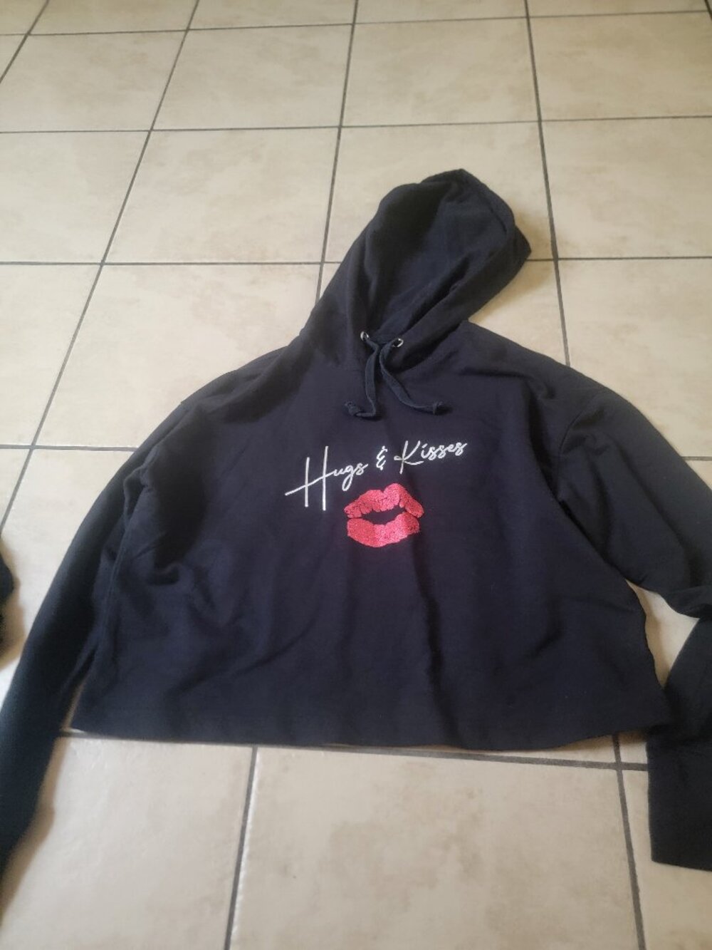Crop hoddie